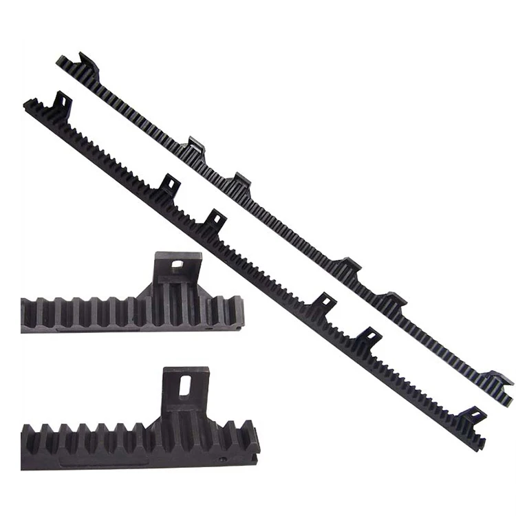 High Quality 2 4 6 Lugs Automatic Sliding Gate Operator M4 Steel Door Gear Rack For Gate Kits Door Opener