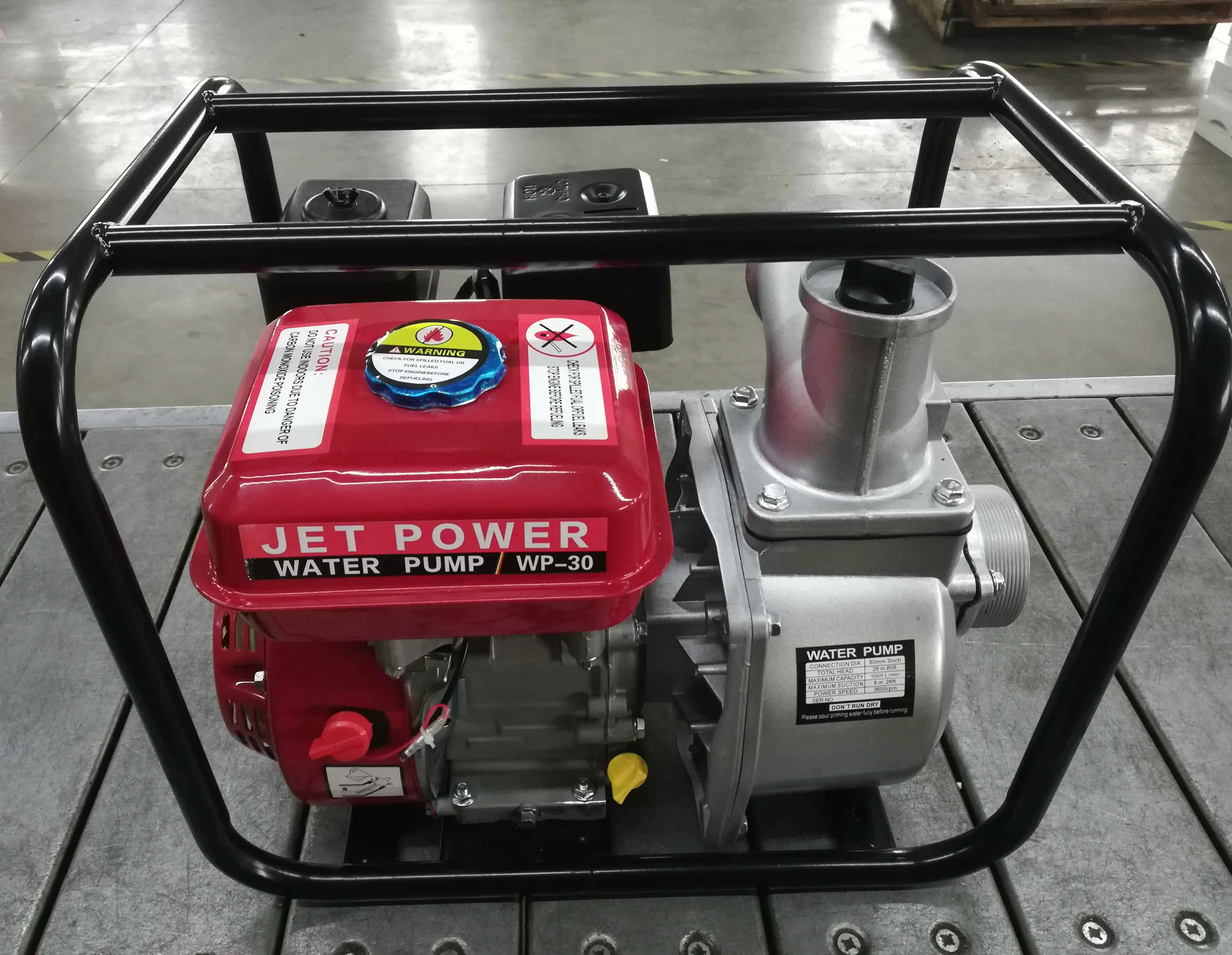 4 Inch WP 40 WP 30 Single Cylinder Gasoline Engine Water Pump Agricultural Pump For Sale