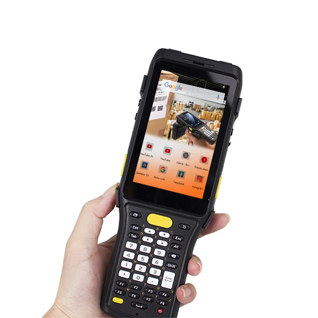 5 Inch Courier Industrial Pdas Android 8.1 Big Screen Barcode Scanner Price Uhf Rfid Reader Terminal Cheap Handheld Pda