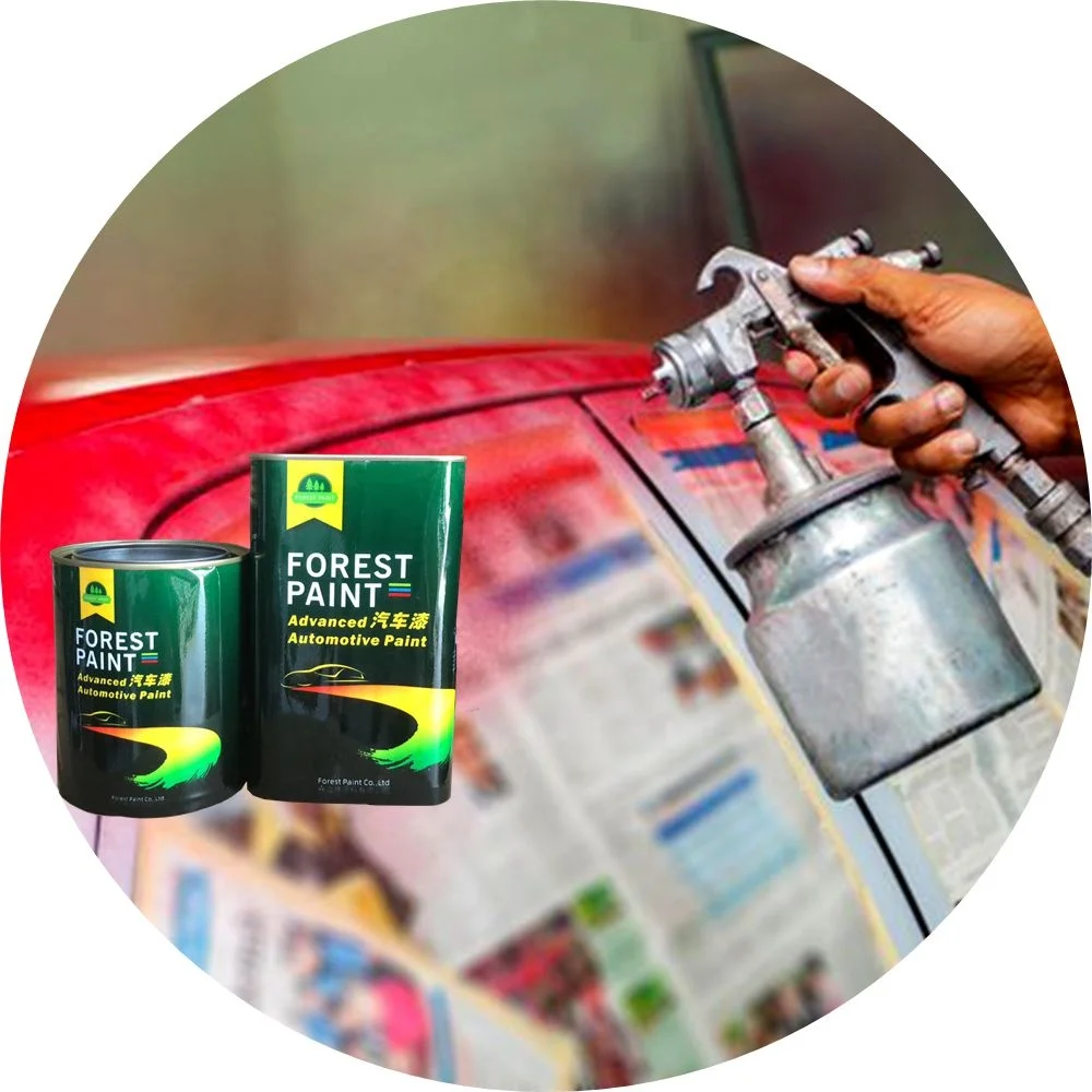 China Manufacturer Supply White Pearl Acrylic 2k Car Paint and Metallic Colors Acrylic Auto Car Lacquer