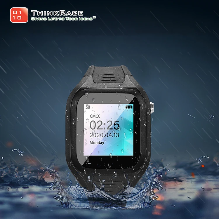 Anti-tamper water proof personal Global 4G Tracking system and App customize GPS watch bracelet tracker for prisoner