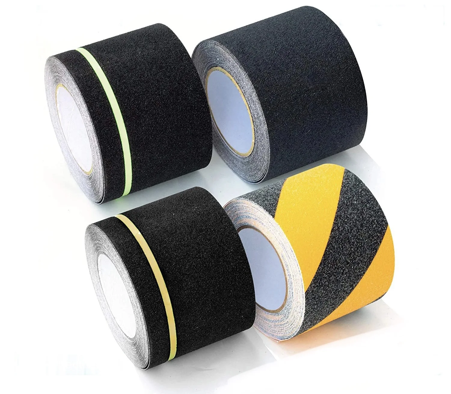 Single Sided Waterproof Non-Slip Tape with Reflective Strip Luminous Frosted for Outdoor Use Water Activated Adhesive Masking