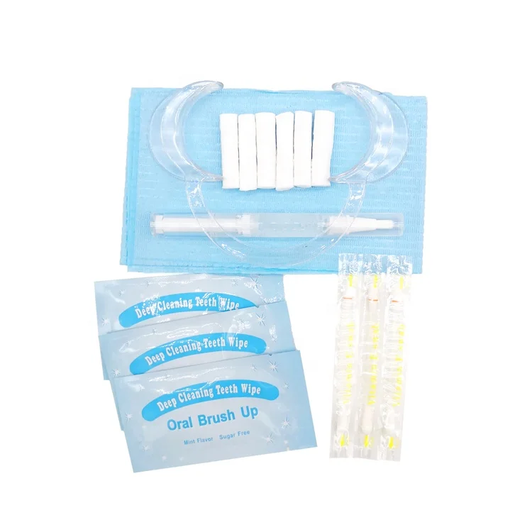 Russia most popular 4g clear teeth whitening pen kit 35%CP