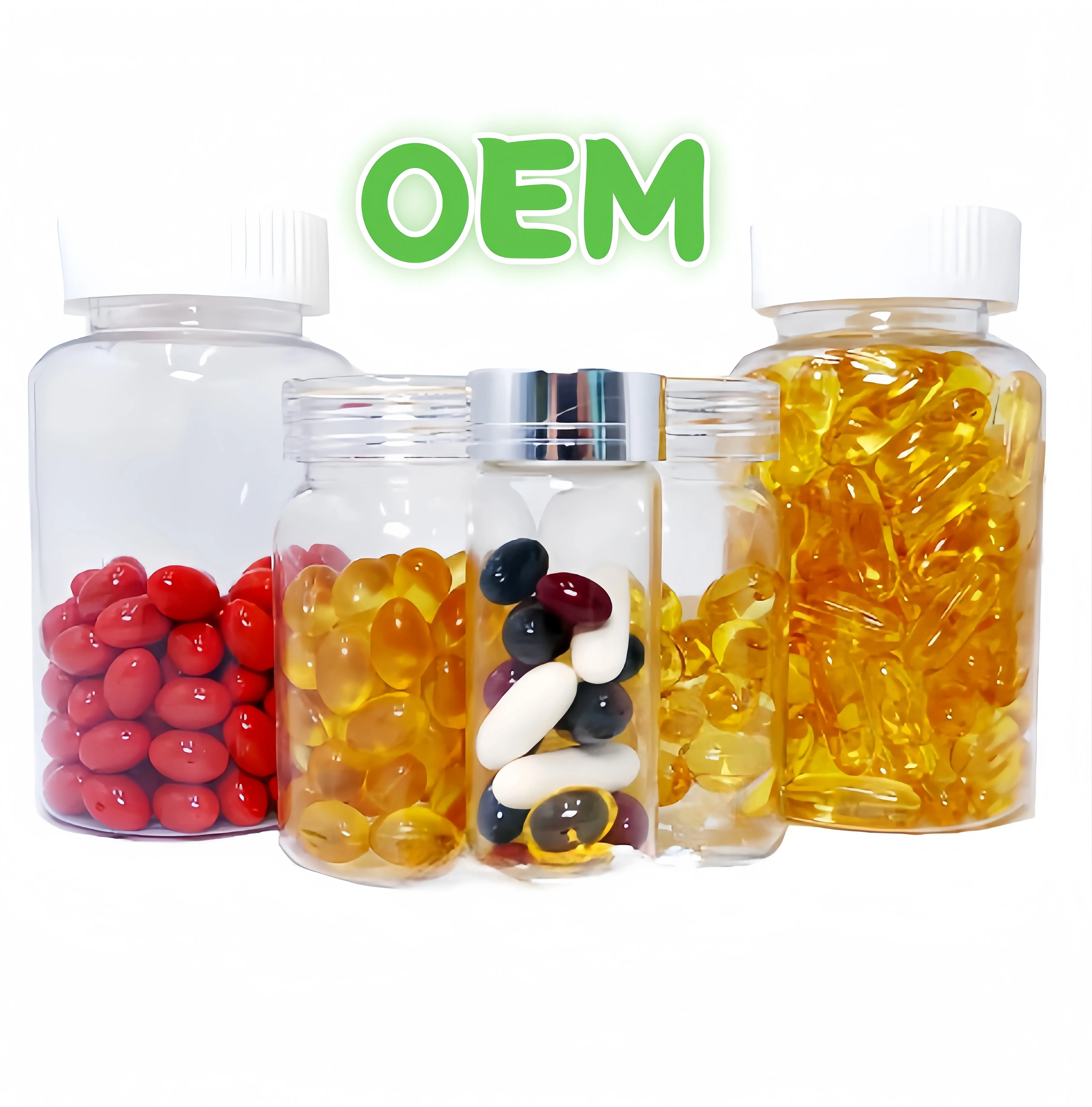 OEM Private Label Vitamins Fish oil capsules Provide Energy and Immunity Food supplements  for Kids
