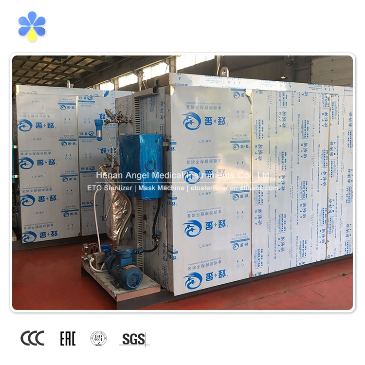 
Large capacity sterilizer eto gas sterilization chamber 