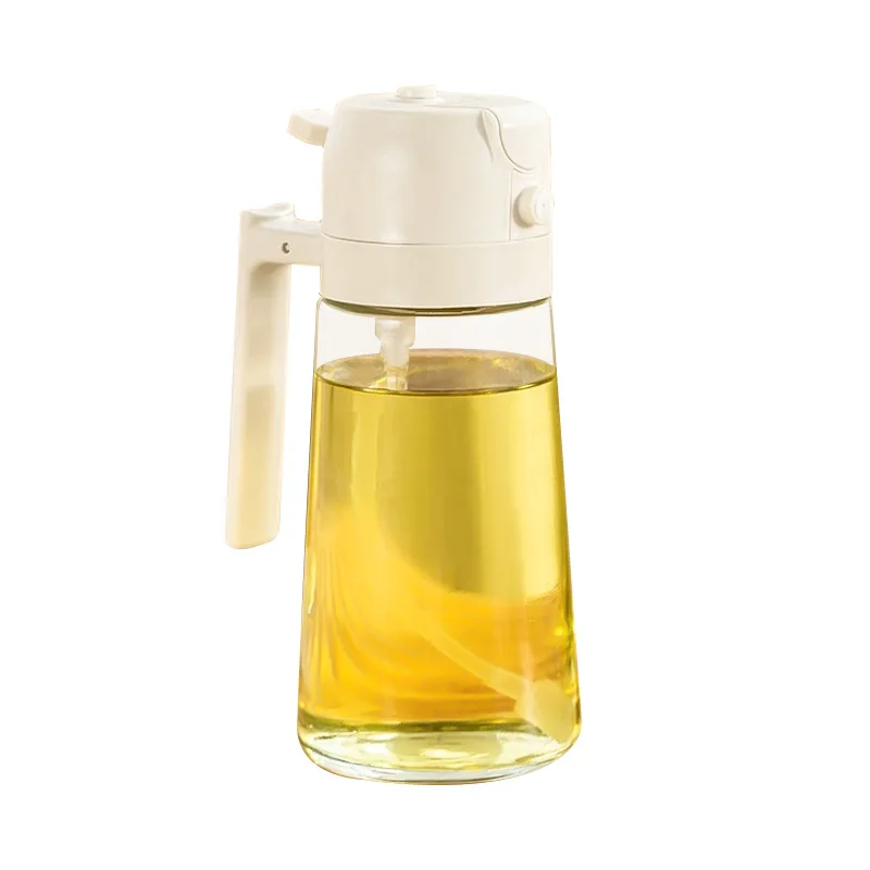 2 in 1 470ml Oil Sprayer Vinegar Bottle for BBQ kitchen