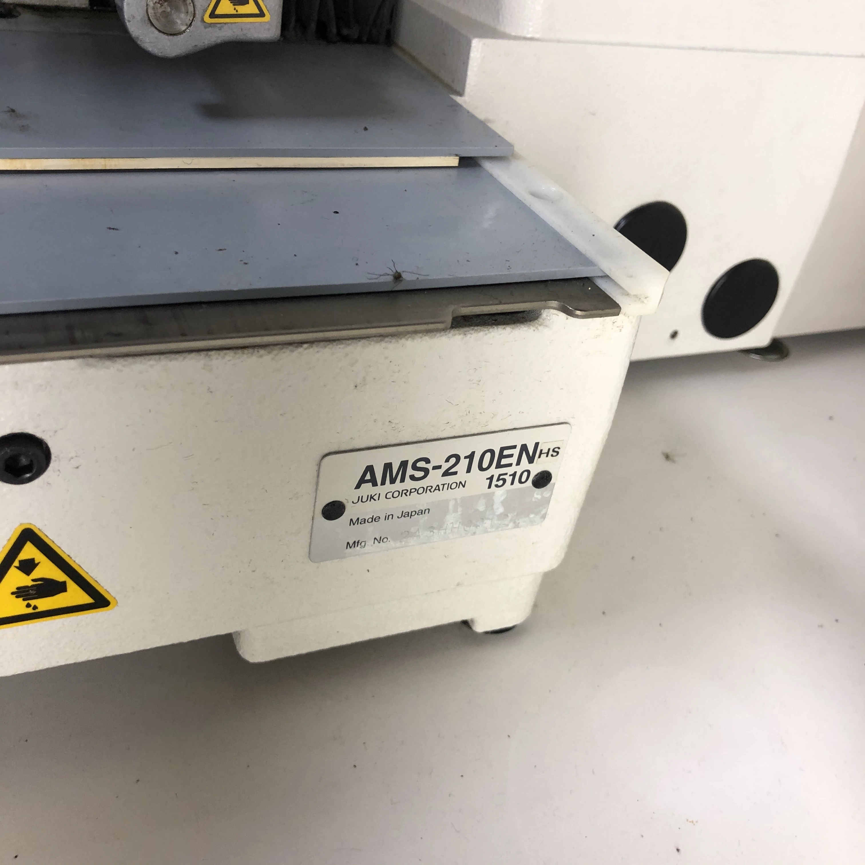 High-speed, Used juki210EN-1510 industrial computer pattern sewing machine in 80% new condition