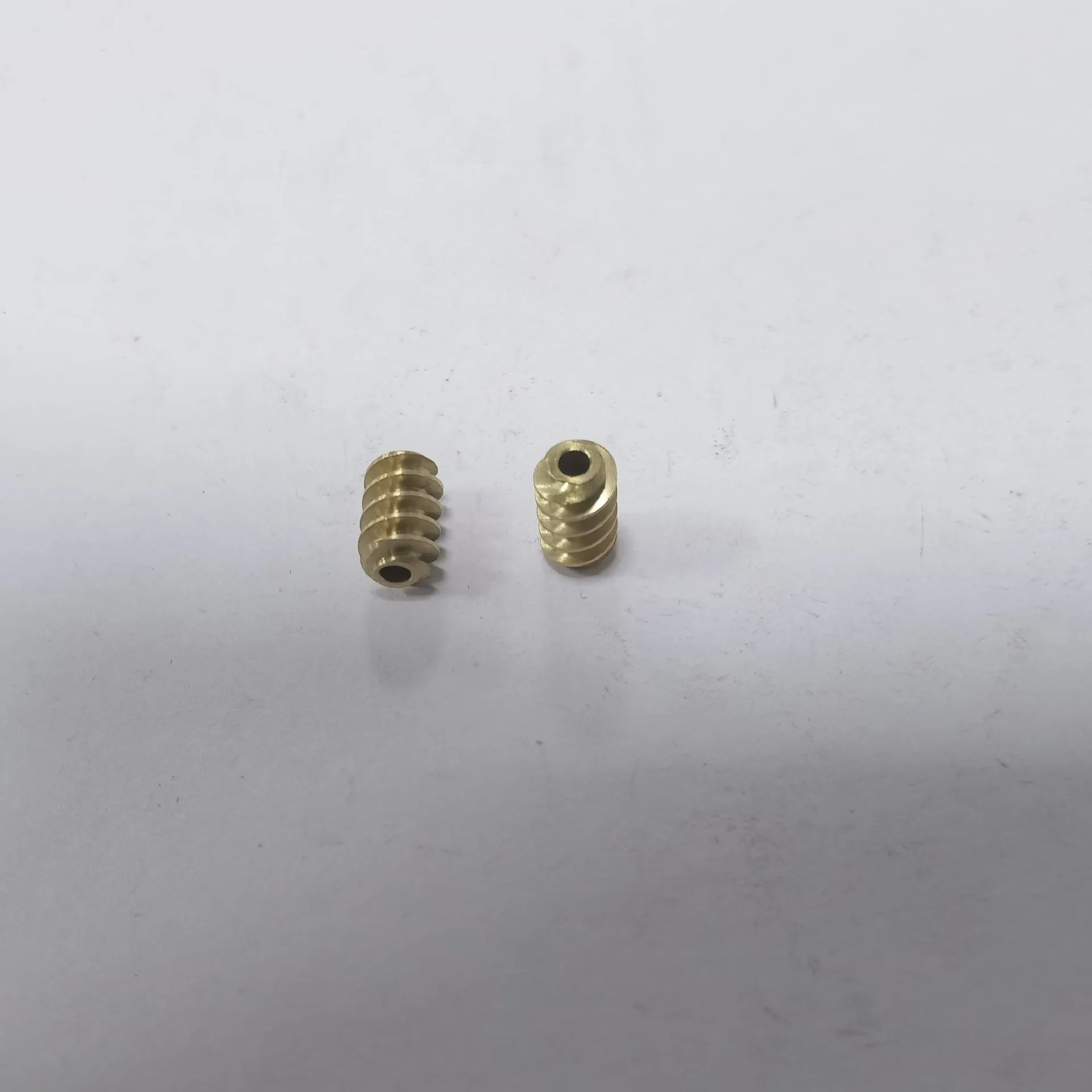 brass worm gear for train model