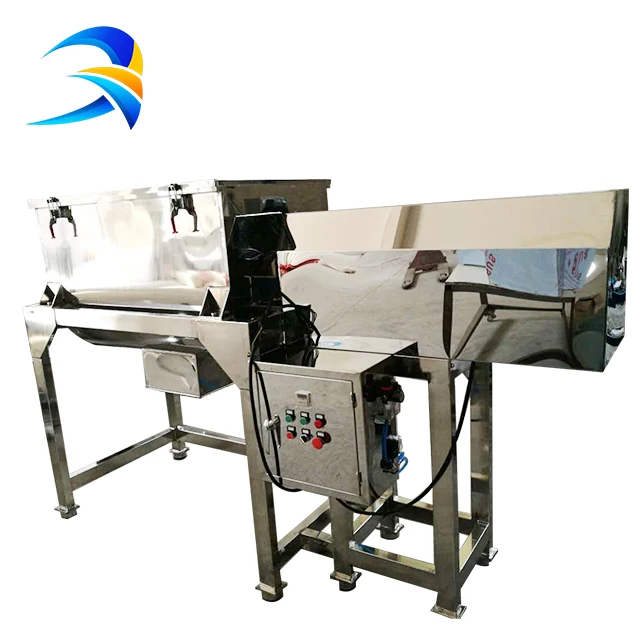 Horizontal Industrial SS304 SS316L Dry Powder Ribbon Blender Mixer / Mixing Machine