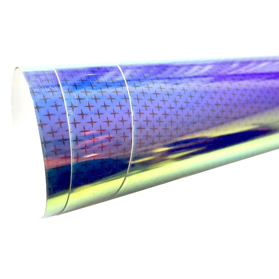 Wholesale  Heat Transfer Vinyl,  TPU holographic shining powder , htv for clothing, bags or shoes