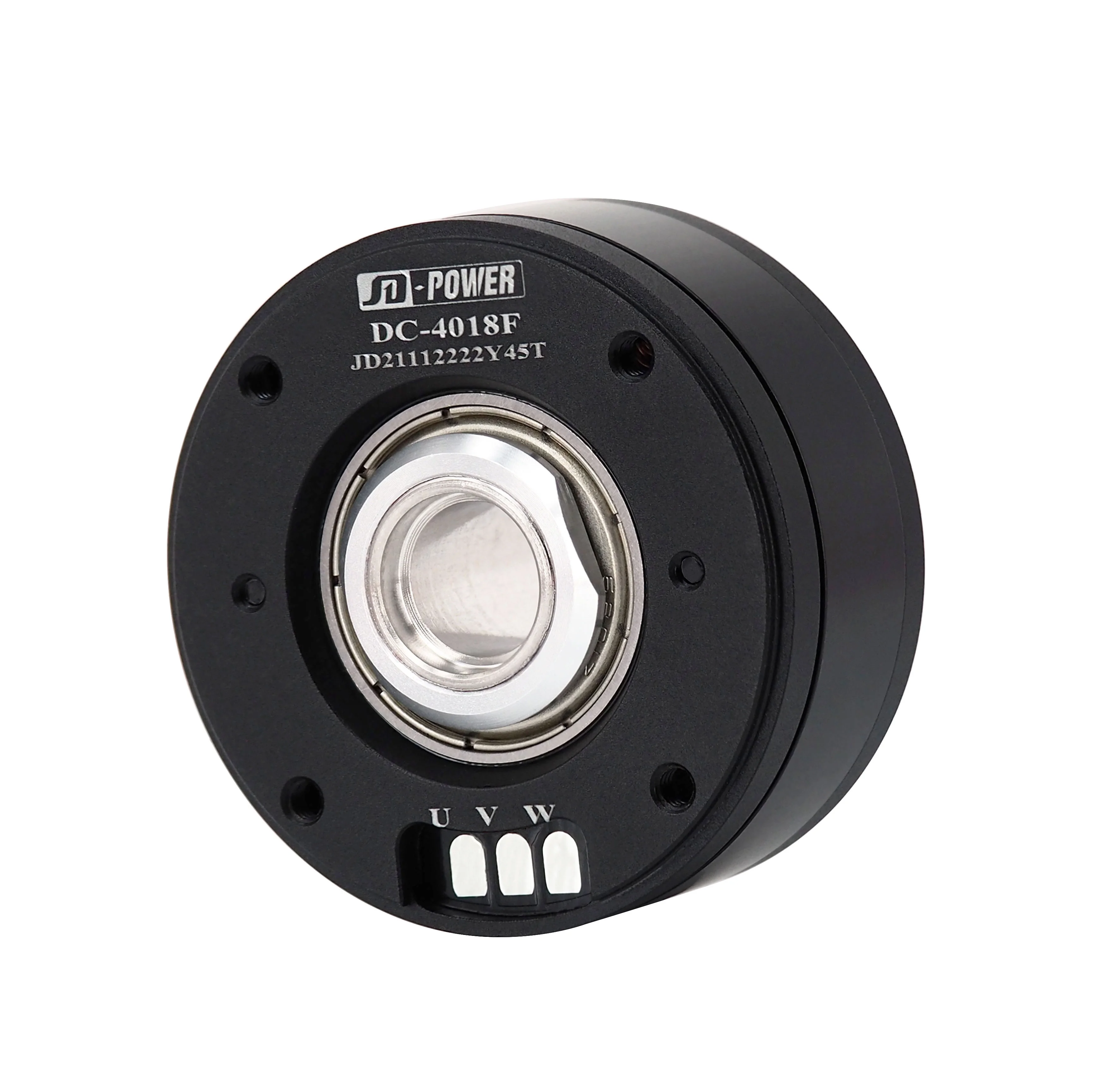 JD power high quality DC 4018F 3505 flat hollow shaft gimbal bldc electric brushless dc motor 12v 24v for camera stabilizer