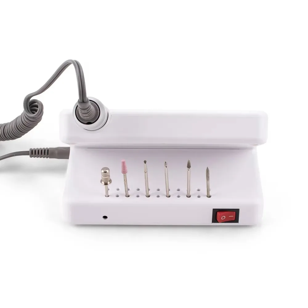 High Quality Professional 35K Telephone Carbon 2 IN 1 Brushless Hybrid Portable Desktop 35000 rpm nail drill machine