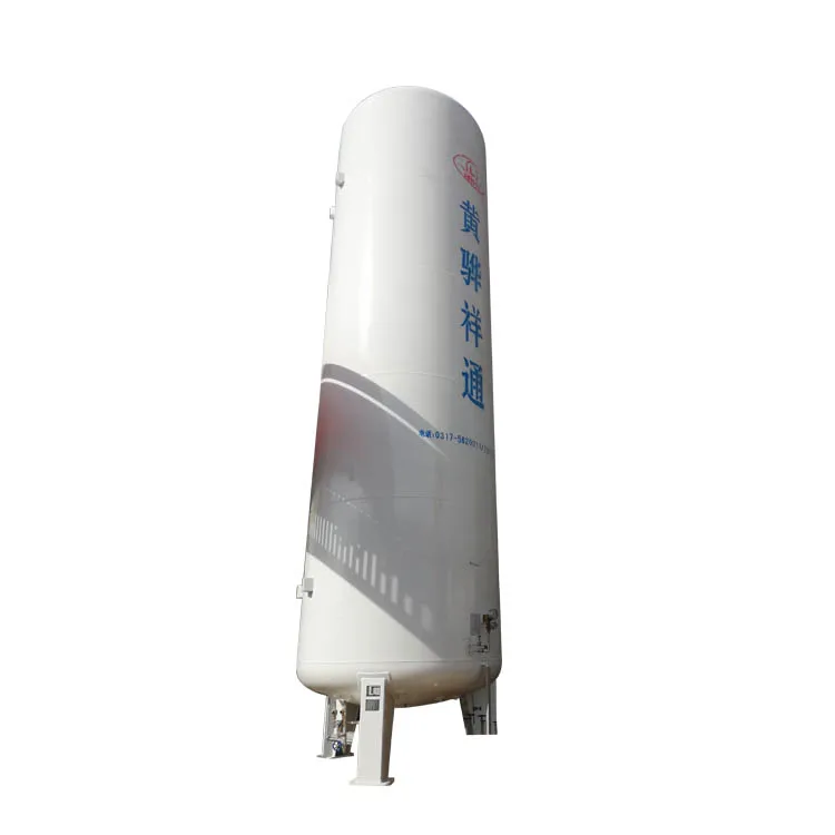 LOX LIN LAr LNG/ LCO2 Vertical Cryogenic Storage Tank