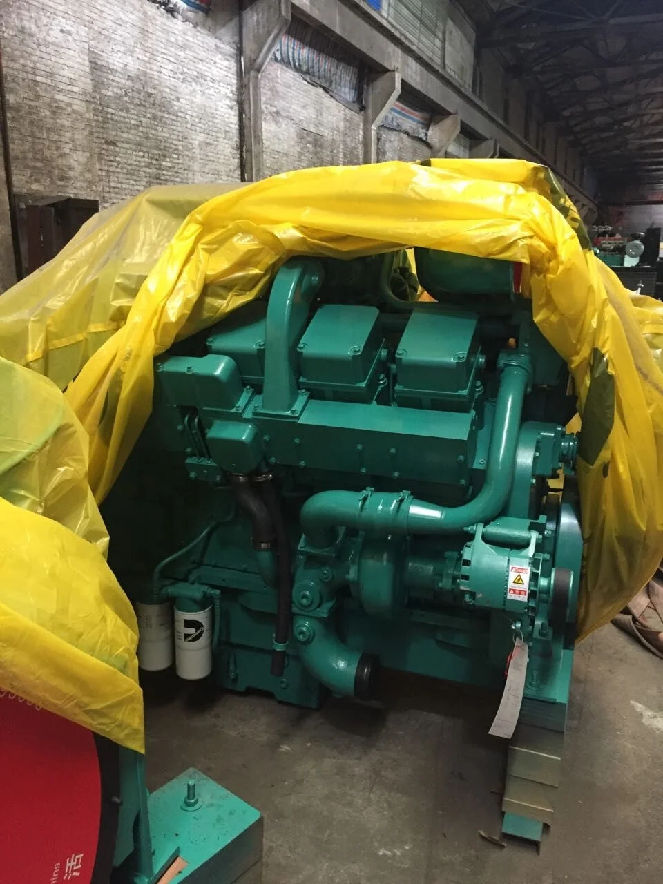  Дизельный двигатель Cummins KTA50-G3 1220kw для генераторной