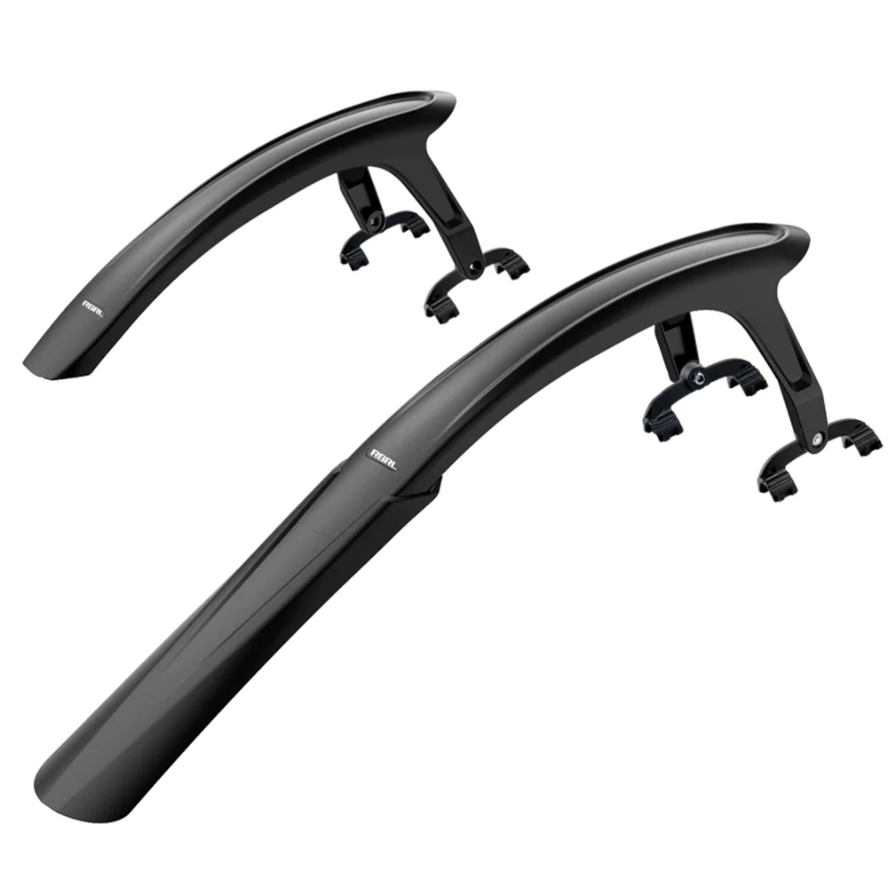 RBRL Gravel Bike Fender 700c Mudguard For Flat-Handled Road Bicycle Wings Lightweight Mud Guard Set Ass Saver with Quick Release