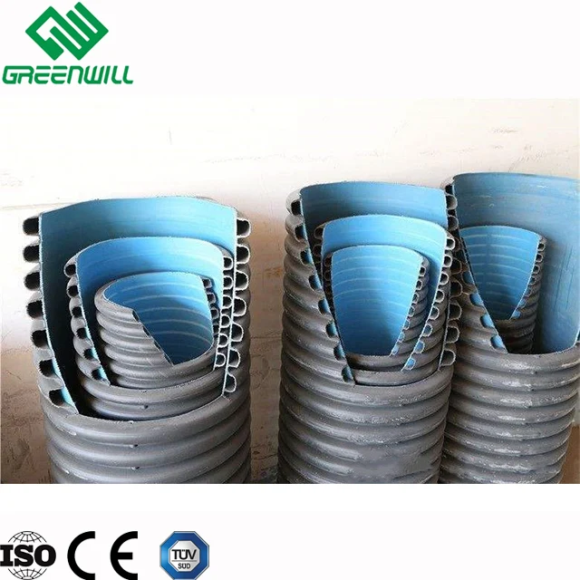 PP PE PVC Double Wall Corrugated Pipe Making Machine with Good Price