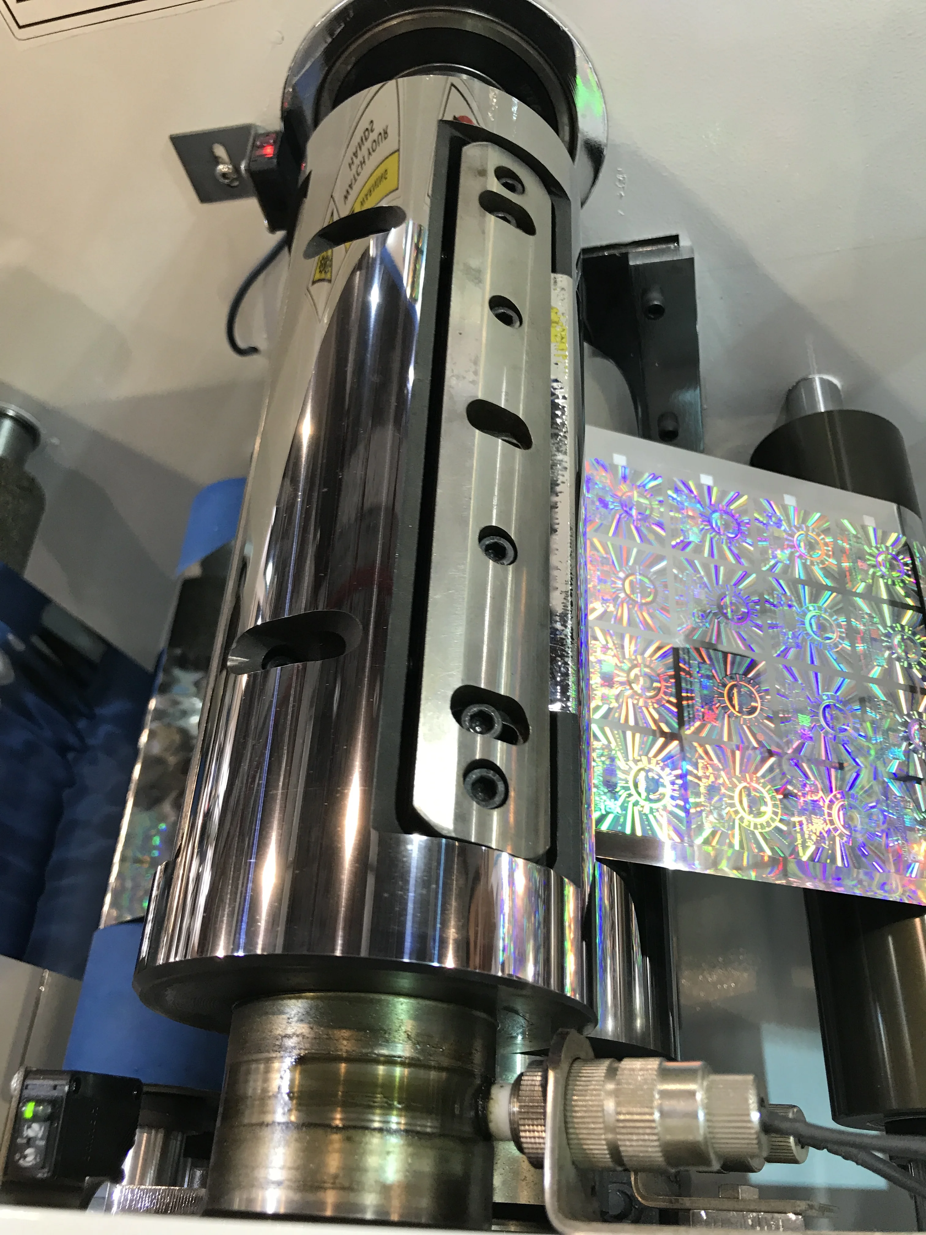 OR-180 High Speed Automatic Holographic Hologram Label Sticker Overlay Printing Printer Machine For Sale