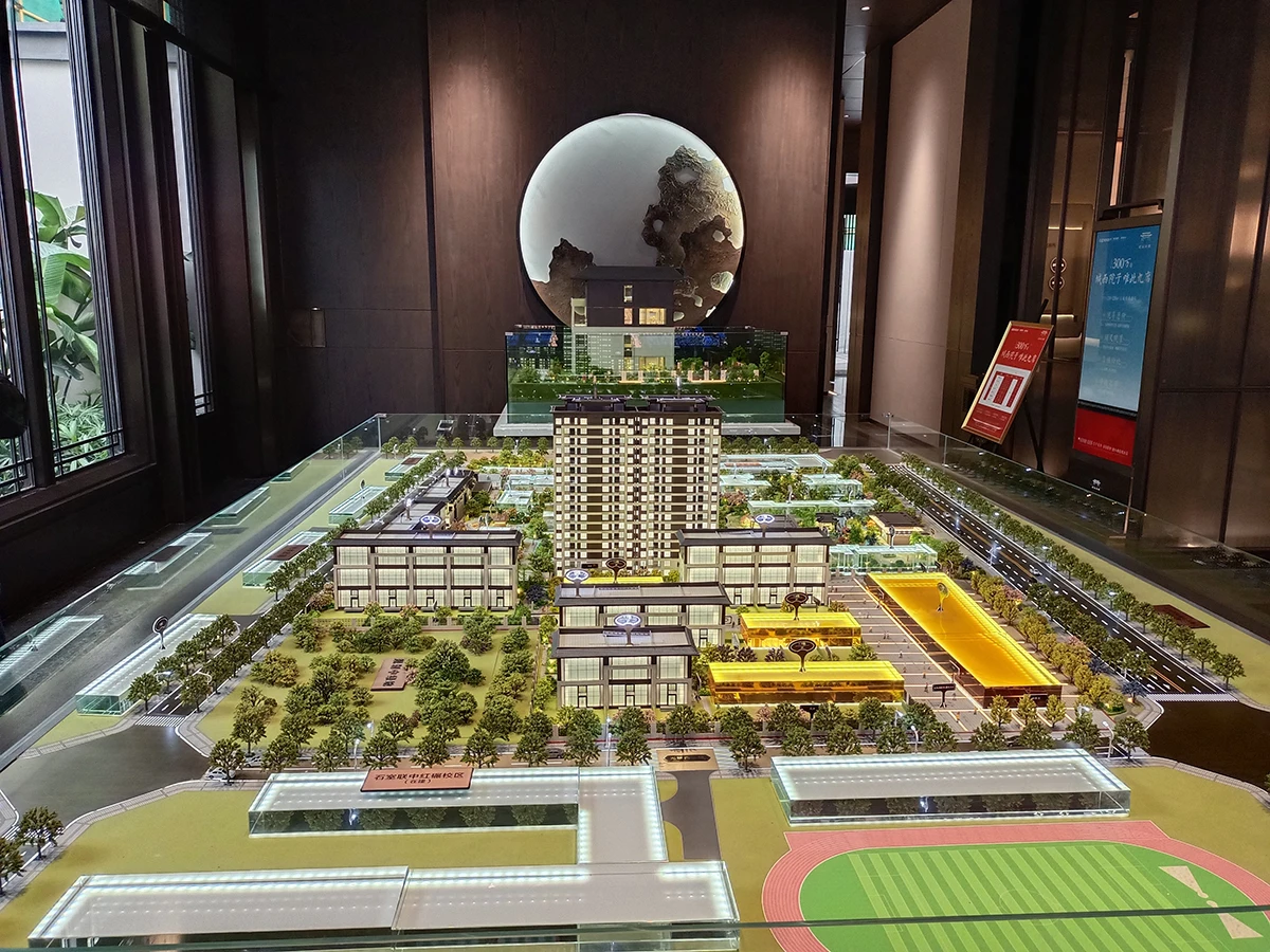 Chinese Factory Price Scale Model Makers Architectural House Model Mini nature Scene Model