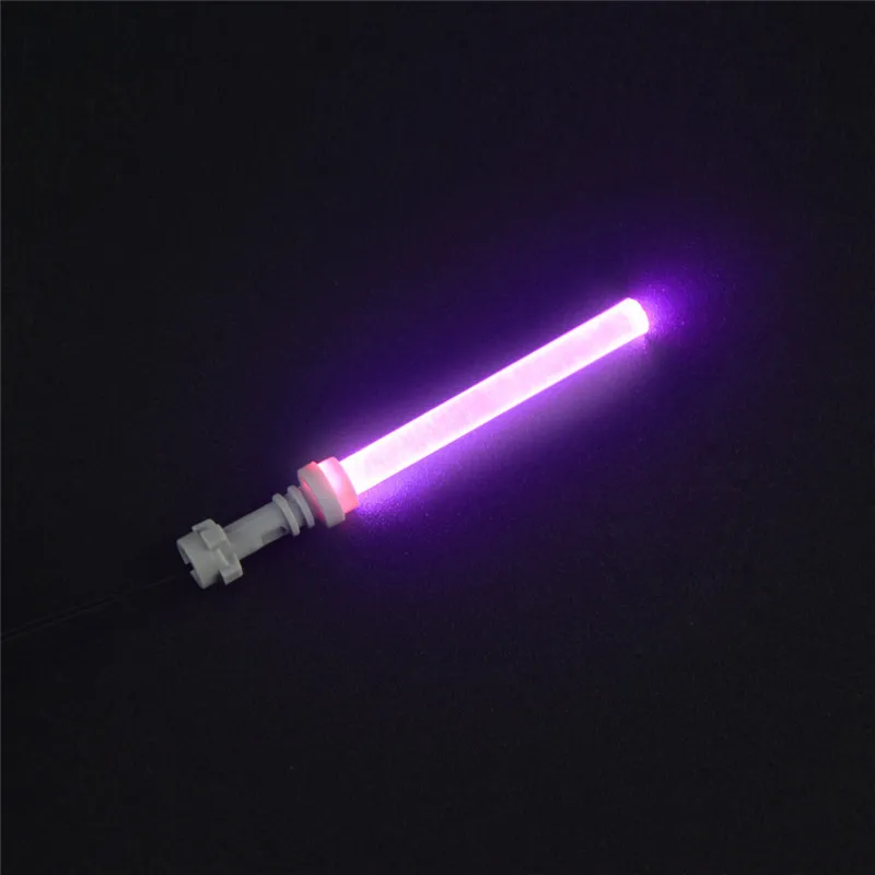 LED Light Kit For Figure USB Connector Contains Only Lightsaber No Blocks diy Building block light for children  toys