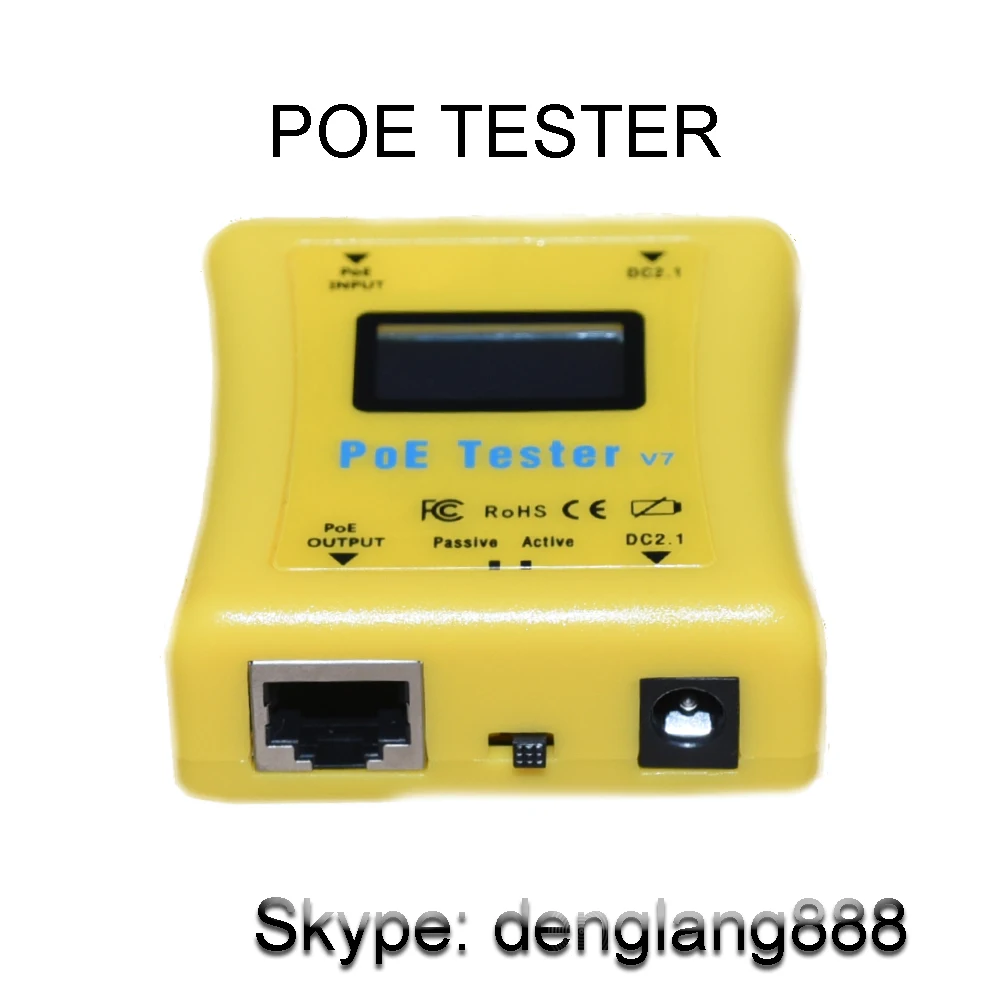  POE Тестер V7 встроенный тестер напряжения и
