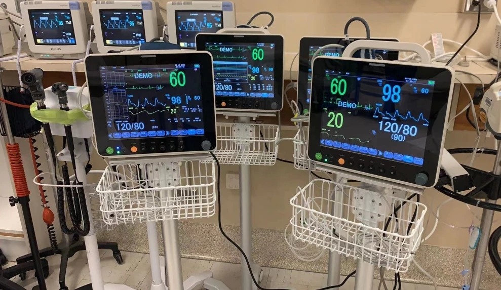 Medical Device Multi Parameter Monitor 6 Parameters 12 inch Patient Monitor