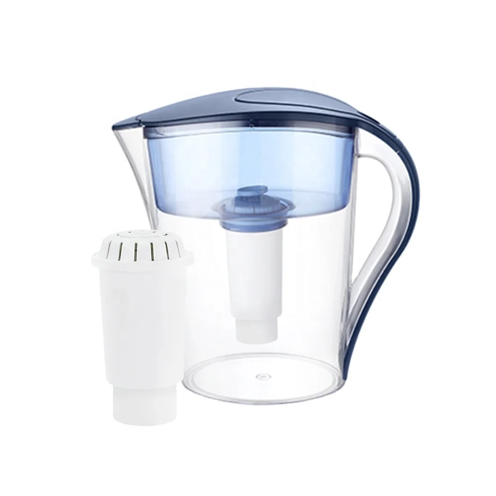 Water Filter Jug 3.8 Liter Lcd Timer Counter Customized Water Filter Purifier Pitcher