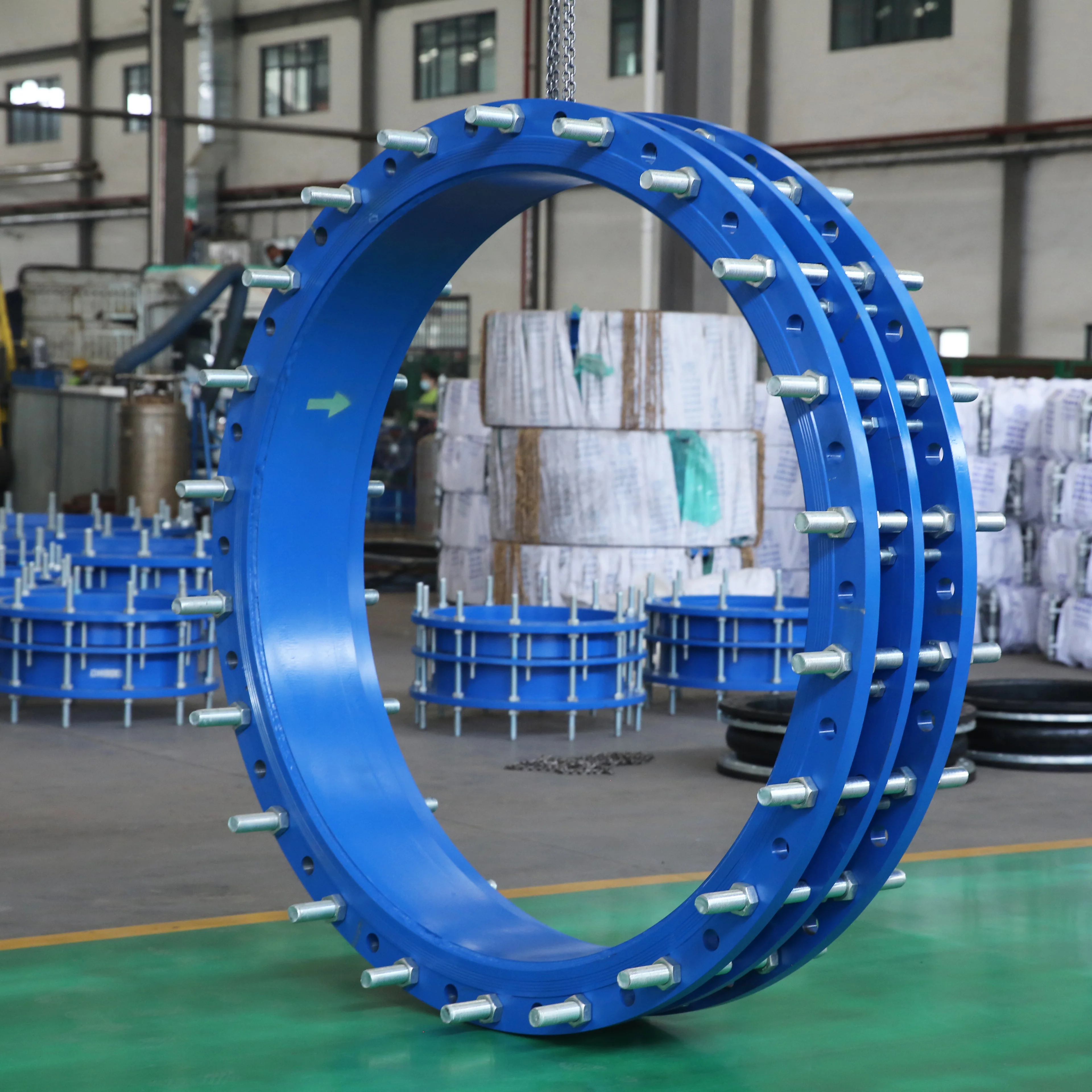 Factory Visual Production DN40-DN3600 Limit Dismantling Joint Ductile iron/carbon steel Dismantling Joint Coupling