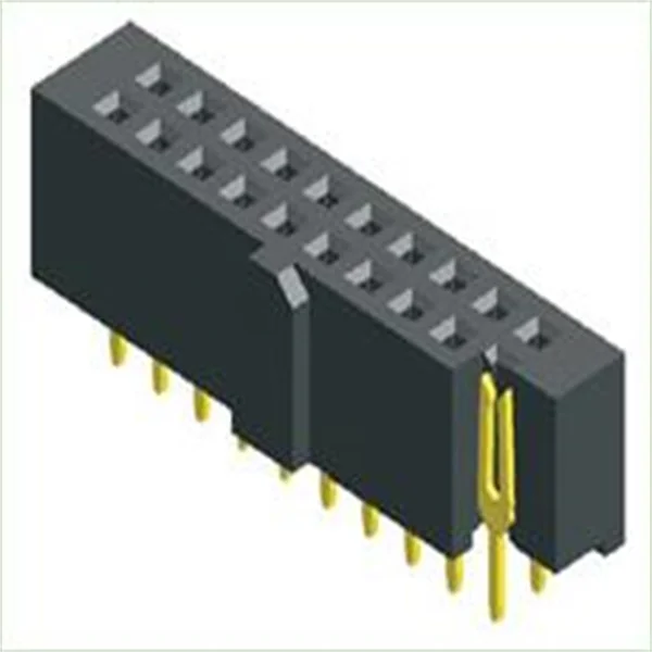 WANLINK 2.54mm H=8.5mm dual row female header connector Vertical type With bump