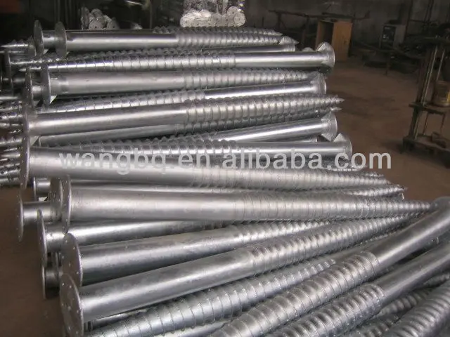 Competitive Price High Capability Spiral Ground Screw for Ground Screw House Foundation