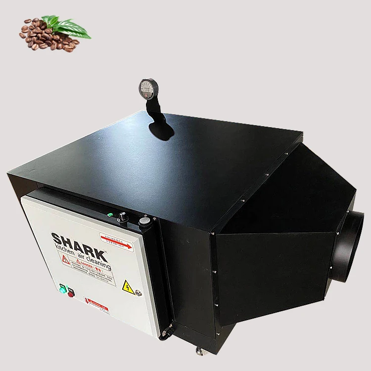 smoke electrostatic precipitator esp smoker filter afterburner for coffee roaster