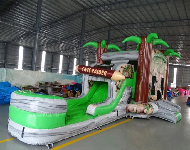 2024 Popular Newly design inflatable slide inflatable castle slide combo children bouncy castles for sale
