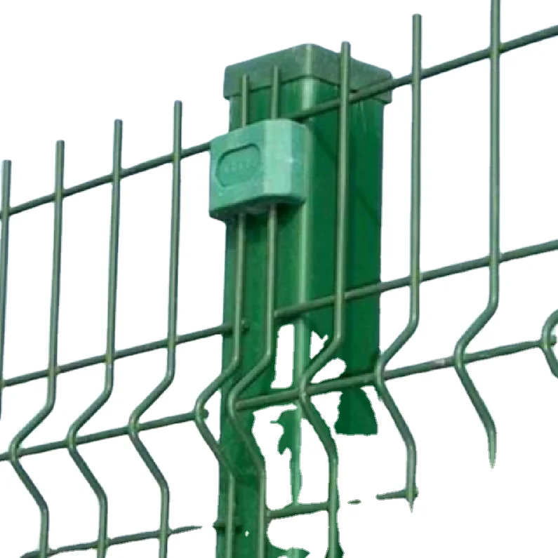 Factory Low Price Pvc Coated Garden Border 3d welded wire fence