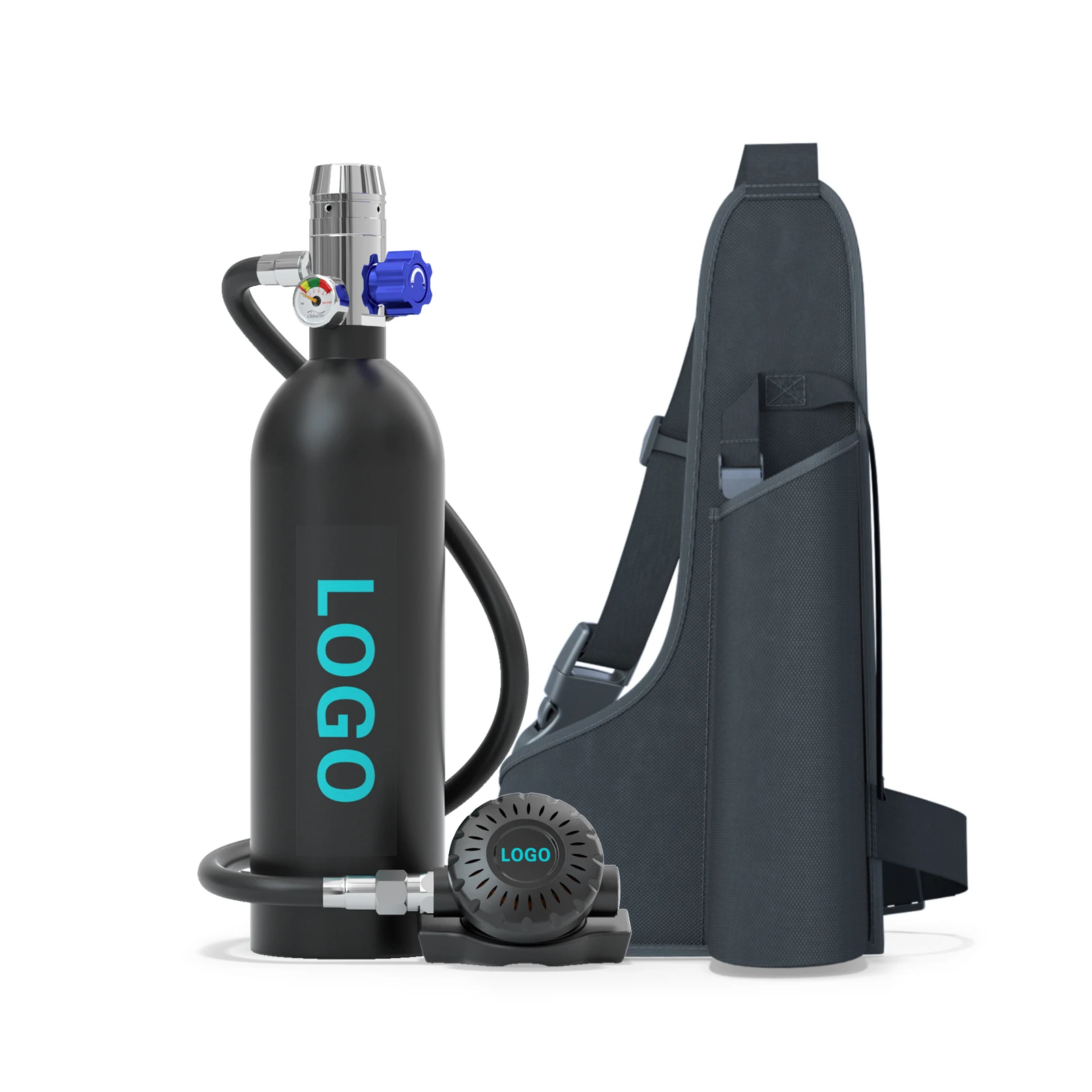 wholesale 10-15mins Diving Tank Oxygen Cylinder 1L Air Tank