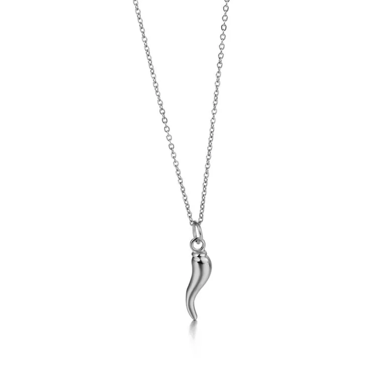 Free samples Wholesale Unique Rainbow Chili Pendant Jewelry Custom Enamel Red Pepper Dangle Charms Necklace For Women