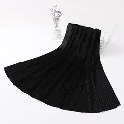 Fashion pleated crinkle chiffon hijab women majikon 46 colour scarf georgette pleats chiffon veil hijab scarfs