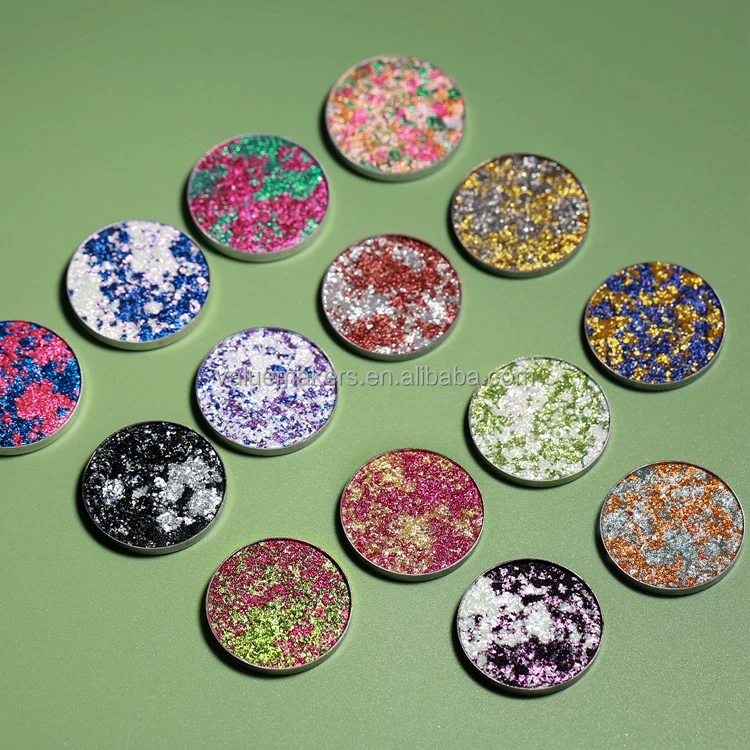 hot sale 2024  Multichrome chameleon eyeshadow high pigmented mixed color eyeshadow custom logo single eyeshadow private label