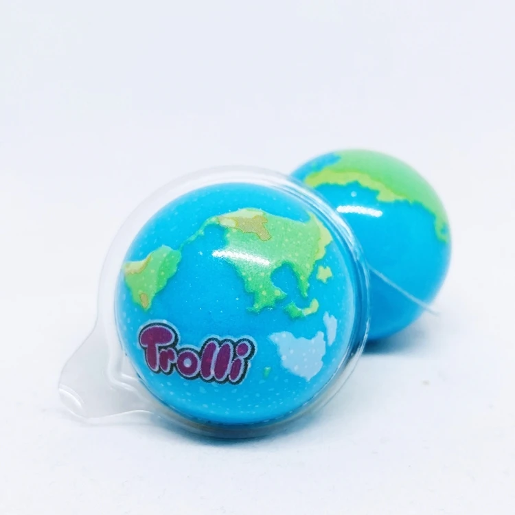 Взрывающиеся конфеты с изображением планеты, земли, желе