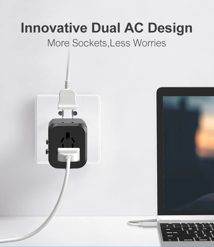 Новое поступление 2020 трендовый продукт PD 30 Вт 3USB type c выход быстрое зарядное устройство для