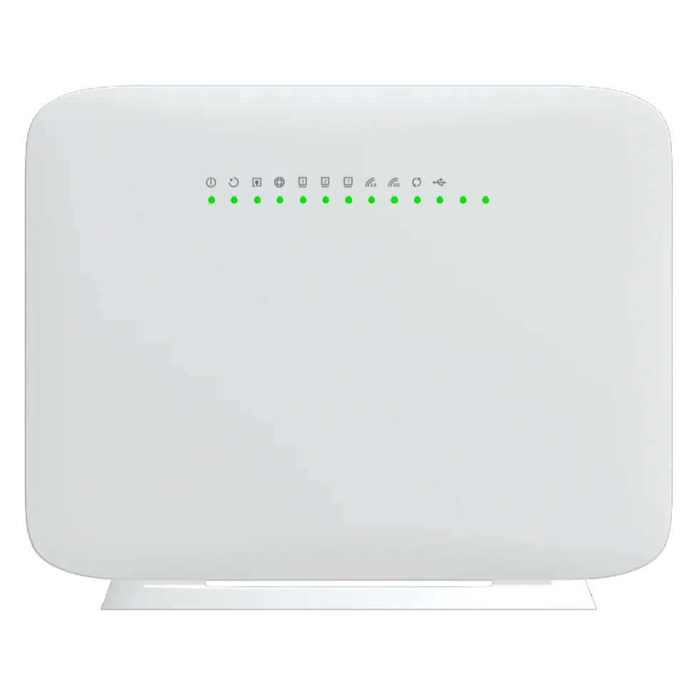 ZXV630   4lan 10/100 /1000 Mbps  Ieee802.11n/g  N300  Wireless  1*WAN+ 4*LAN  AX3000 DualBand Wi-Fi VDSL FTTx+DSL Modem Router