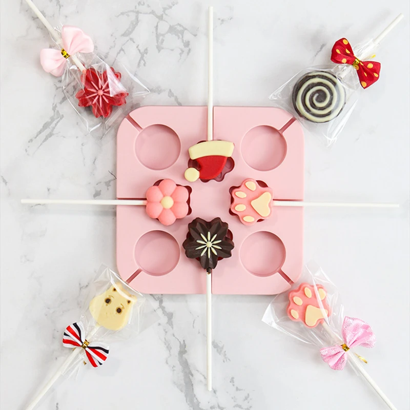 Reusable Cartoon Silicone Mold 3 Different Heart-shaped Jelly Molds Custard Pudding Mousse Cake Decoration baking Chocolate mold