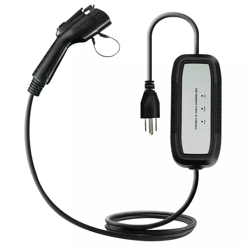 AC Американский стандарт тип 1 портативное зарядное устройство для электромобилей j1772 портативное зарядное устройство для электромобилей Шэньчжэнь кВт 16 А портативное зарядное устройство для электромобилей