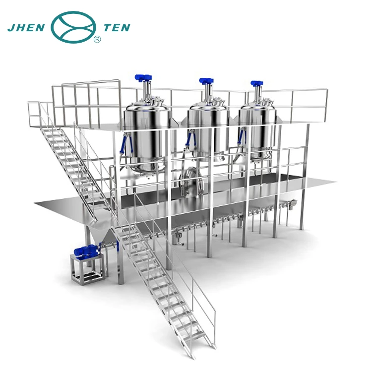 
2000L herbal extraction machine tea oil extraction tank equipment 