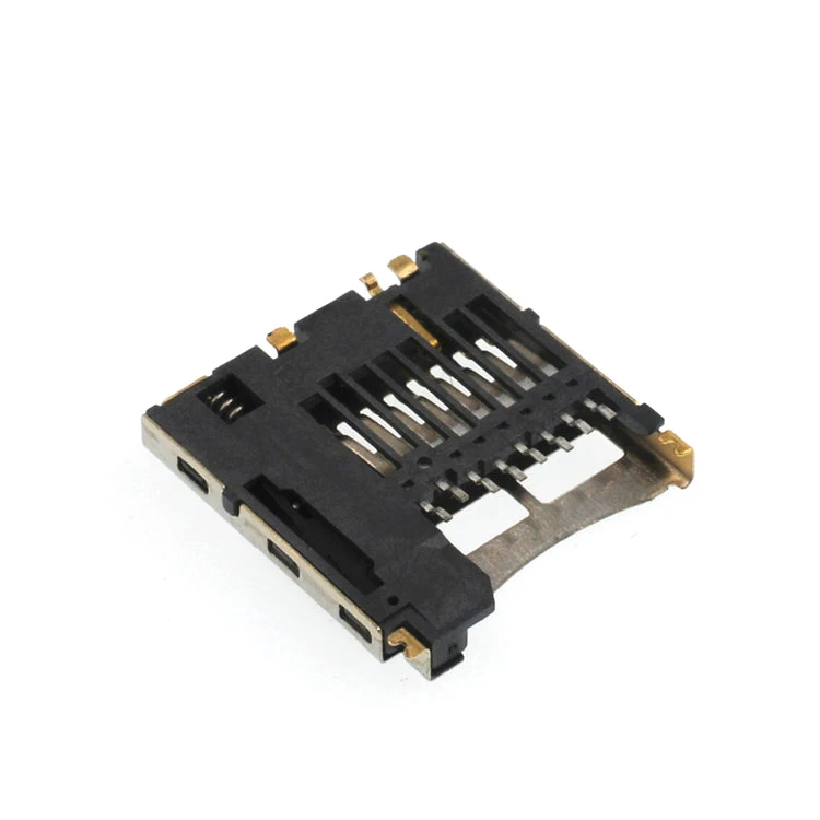 Factory short TF Card Connector T-flash Card Socket