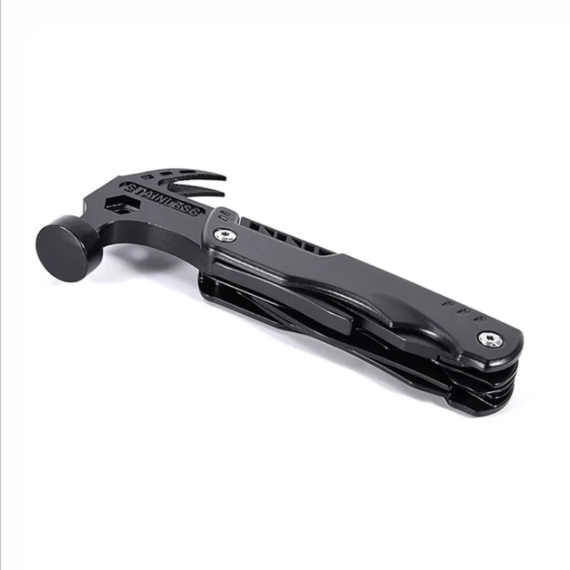 Outdoor Camping Survival Tactical Stainless Steel Claw Hammer  Multi Tool Multifunctional Pliers Swiss Knife