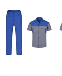 Cyalaa Wholesale Customized Facotory Sale  Summer Work Uniform  Unisex