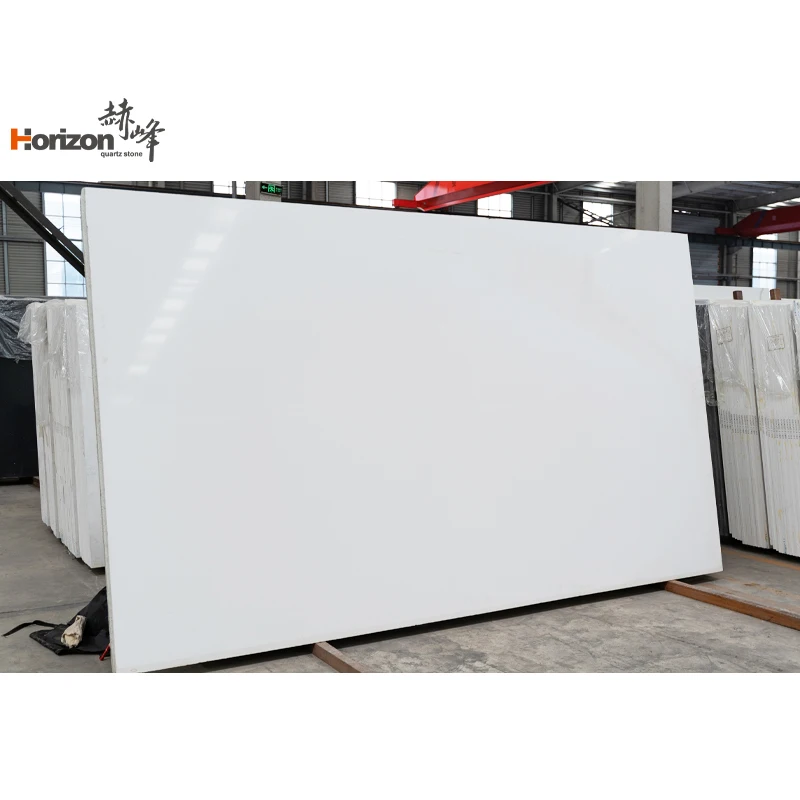 Деловой каталог 2023 Horizon Кварцевая каменная плита кварцевая столешница плитка из чистого белого кварца