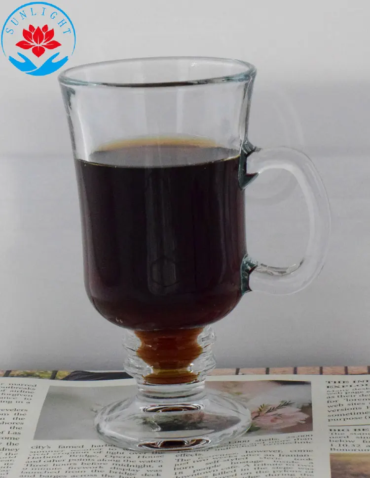 Hot Sale Irish Coffee Glass Cup/Glass Coffee Mug/Milk Tea Glass Mug