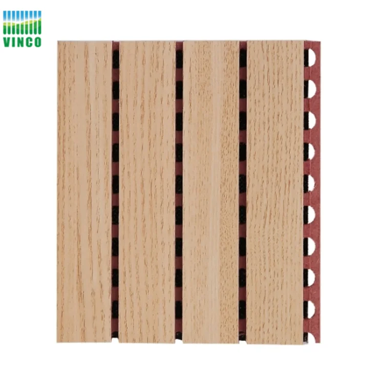 Waterproof high quality acoustic sound board Timber panel and acoustic slat wall panel for confrence room