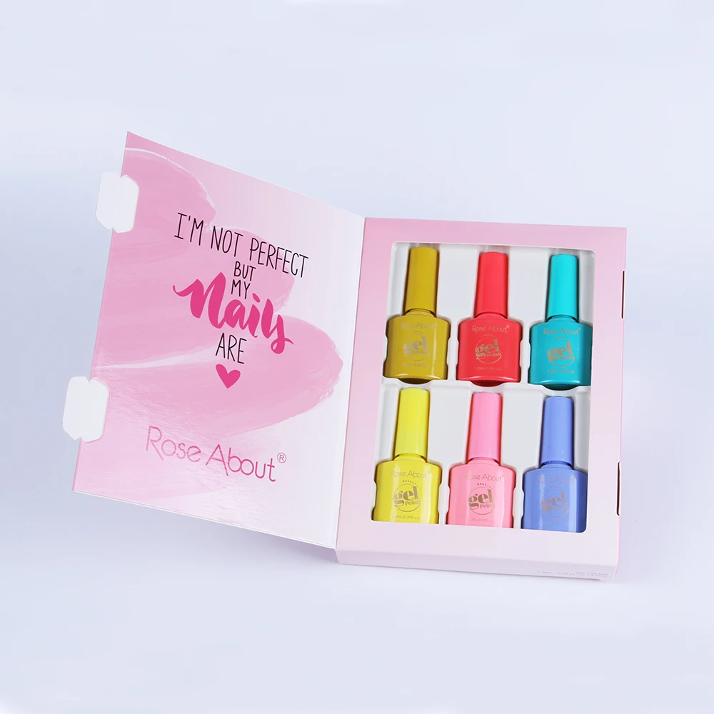 Uv Gel Nail Polish Set Private Label 7.3ml Soak Off Uv/Led Gel Polish At Home Nail Art Salon