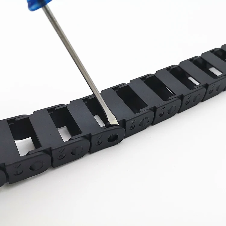 10*10mm Pa66(nylon) Plastic Cable Carrier Drag Chain